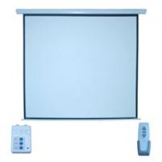 PANTALLA DE PROYECCION MULTIMEDIA SCREEN MSE-213, ELECTRICA, 120 PULGADAS DIAGONAL , FORMATO 1:1 , COLOR BLANCO MATE, PARA COLGAR EN TECHO O PARED, - Garantía: 1 AÑO -