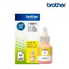 BOTELLA DE TINTA BROTHER AMARILLO BT5001Y DE ALTO RENDIMIENTO DE HASTA 5000 PGINAS COMPATIBLE CON TINTA CONTINUA BROTHER, - Garantía: SG -