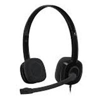 AUDIFONOS DIADEMA LOGITECH H151 CONTROL DE VOLUMEN JACK 3.5MM NEGRO, - Garantía: 1 AÑO -