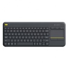 TECLADO LOGITECH K400 PLUS INALAMBRICO CON TOUCH PAD MINI USB UNIFYING PC/ANDROID/CHROME, - Garantía: 1 AÑO -