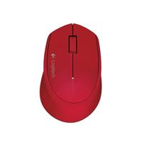 MOUSE LOGITECH M280 ROJO OPTICO INALAMBRICO (MINI RECEPTOR USB) PC/MAC/CHROME/LINUX, - Garantía: 3 AÑOS -