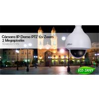 CAMARA IP DAHUA PTZ DOMO 12X/ 2 MP/ WDR REAL/ IVS/ POE PLUS/ ECO SAVY 2/ EXTERIOR IP66/ ONVIF/ DWD, - Garantía: 2 AÑOS -