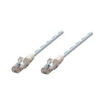 CABLE DE RED PATCH CAT6 INTELLINET RJ45 0.5 METROS 1.5 FT COLOR BLANCO, - Garantía: 1 AÑO -