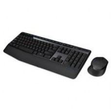TECLADO Y MOUSE LOGITECH MK345 INALAMBRICO RECEPTOR USB (ESPAÑOL) NEGRO, - Garantía: 1 AÑO -