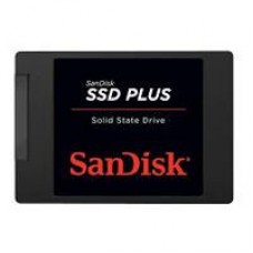 UNIDAD DE ESTADO SOLIDO SSD SANDISK PLUS 480GB 2.5 SATA3 7MM LECT.535/ESCR.445MBS SDSSDA-480G-G26, - Garantía: 1 AÑO -