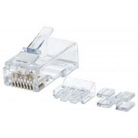 PLUG RJ45,INTELLINET,790550, CAT 6A UTP SOLIDO PRO 80 PZAS, - Garantía: 2 MESES -