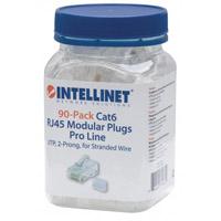 PLUG RJ45,INTELLINET,790611, CAT 6 UTP MULTIFILAR PRO 90 PZAS, - Garantía: 2 MESES - PLUG RJ45,INTELLINET,790611, CAT 6 UTP MULTIFILAR PRO 90 PZAS, - Garantía: 2 MESES -