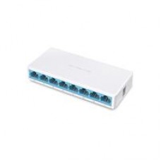 SWITCH |  MERCUSYS  | MS108  | 8 PUERTOS RJ45 10/100 MBPS | NO ADMINISTRABLE | PARA ESCRITORIO, - Garantía: 2 AÑOS -