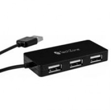 HUB TECHZONE TZ17HUB02 4 PUERTOS USB 2.0, - Garantía: 1 AÑO -