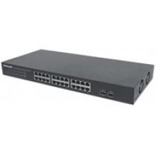 SWITCH,INTELLINET,561044, GB 24 PTOS 19 2 SFP, - Garantía: 3 AÑOS -