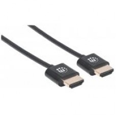 CABLE HDMI,MANHATTAN,394369, 2.0 ULTRADELGADO M-M 1.8M BL, - Garantía: 3 AÑOS -