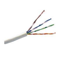 CABLE UTP SAXXON BLANCO CATEGORIA 6/ CCA/ BOBINA 305 MTS/ REDES/ VIDEO/4 PARES, - Garantía: 1 AÑO -