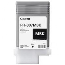 TANQUE DE TINTA CANON PFI-007MBK NEGRO MATE,COMPATIBLE CON IMAGEPROGRAF 670E,CAPACIDAD 90ML, - Garantía: SG -