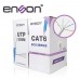 CABLE UTP ENSON GRIS CATEGORIA 6/ CCA/ BOBINA 305 MTS/ REDES/ VIDEO/4 PARES RECOMENDADO PARA TRANSMISION DE DATOS BASE 10,100,1000, - Garantía: 1 AÑO -