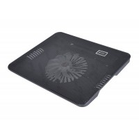 BASE ENFRIADORA NACEB / PARA LAPTOP / CON VENTILADOR Y LUZ LED / USB, - Garantía: SG -