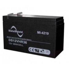 BATERIA PARA NO BREAK DATASHIELD MI-4219, NEGRO, 12 V, 9 AH