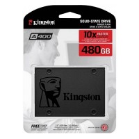 UNIDAD DE ESTADO SOLIDO INTERNO 480GB KINGSTON A400 2.5 SATA3 LECT.500 ESCRIT.450 MBS 7MM PC LAPTOP MINI PC SA400S37 / 480G, - Garantía: 1 AÑO -