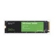 UNIDAD DE ESTADO SOLIDO INTERNO 240GB WD GREEN SN350 M.2 2280 NVME PCIE GEN3 LECT.2400MBS ESCRIT.900MBS PC LAPTOP MINIPC