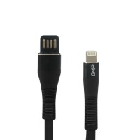 CABLE USB TIPO LIGHTNING GHIA PLANO REVERSIBLE/BILATERAL COLOR NEGRO DE 1M, - Garantía: 1 AÑO - CABLE USB TIPO LIGHTNING GHIA PLANO REVERSIBLE/BILATERAL COLOR NEGRO DE 1M, - Garantía: 1 AÑO -