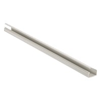 Canaleta LD10 de PVC rígido, con cinta adhesiva para instalación sin herramientas, de 38.4 x 24 x 1828.8 mm, Color Blanco Mate