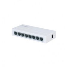 SWITCH DE ESCRITORIO NO ADMINISTRABLE 8 PUERTOS FAST ETHERNET 10/100 MARCA DAHUA