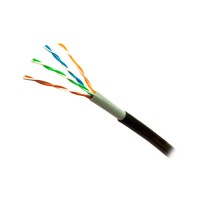 CABLE UTP POR METRO CAT 5E PARA EXTERIOR SAXXON 100% COBRE SOLIDO