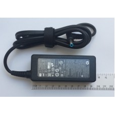 CARGADOR ADAPTADOR CORRIENTE ORIGINAL LAPTOP HP PUNTA AZUL, 19.5V, 2.37A, 45W, BLUE TIP 4.5-3.0 HE9915-O