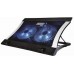 BASE ENFRIADORA NACEB  PARA LAPTOP HASTA 17 PULGADAS DOBLE VENTILADOR Y LUZ LED USB NA-636
